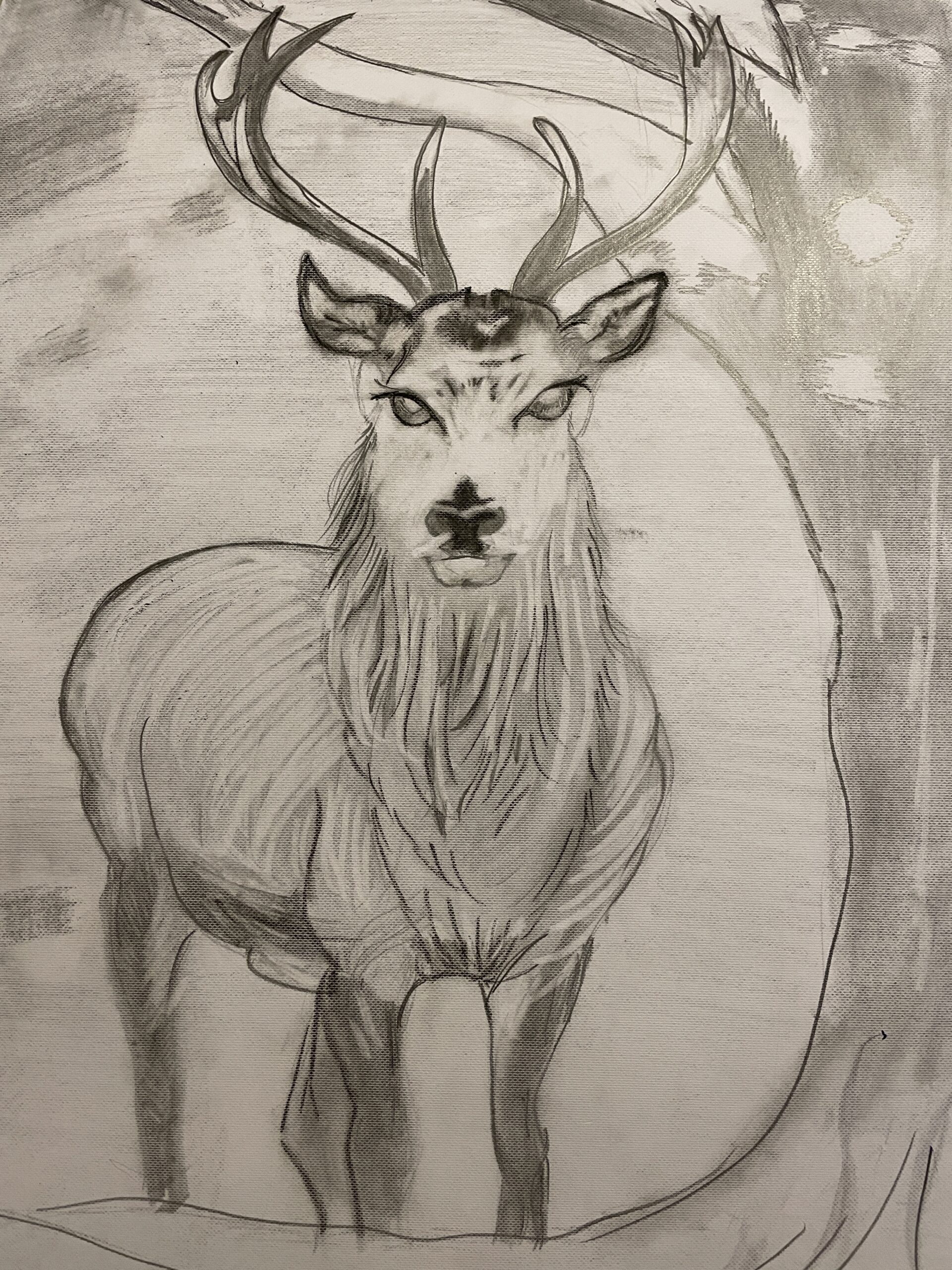 The Stag by Nisha Lino