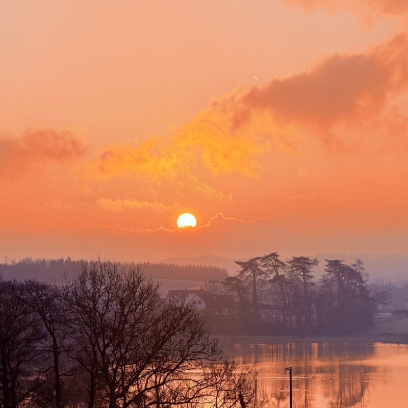 Sunrise over Loch