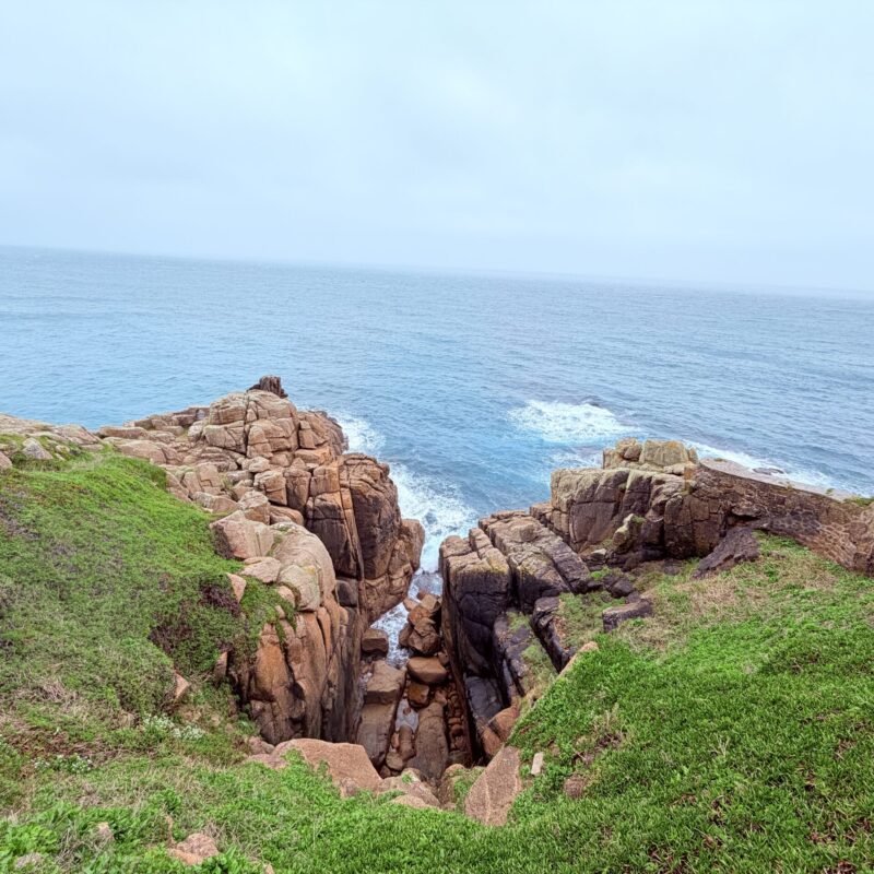 Minack Theatre cliff