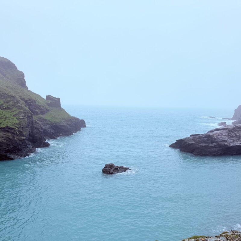 Tintagel Castle cliffs